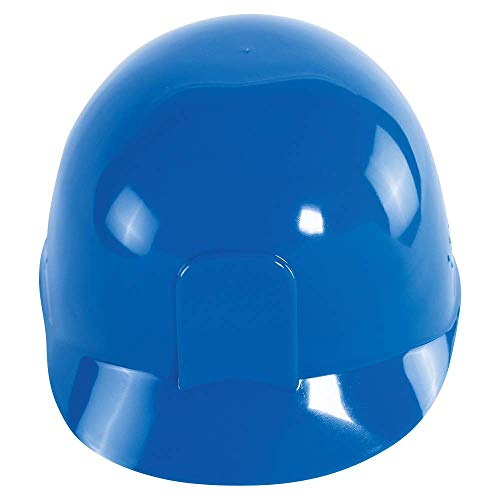 בטיחות Bullhead HH-BC1-B-כובע בליטה אוורור כחול עם מתלה מנעול שקופיות של ארבע נקודות