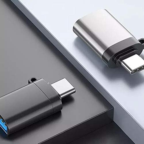 כבל Boxwave תואם ל- Ayaneo הבא Pro - USB -C ל- PortChanger, USB Type -C OTG USB מחזיק מפתח נייד עבור
