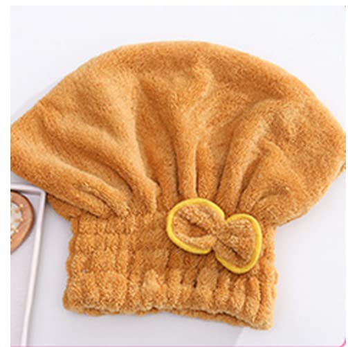 יופי מרית מיקרופייבר שיער יבש מגבת בנדנה עם כובע מקלחת קשת שיער כובע מקלחת בנדנה לנשים עם מתנות שיער