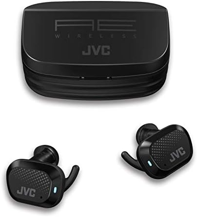 JVC HA -AE5TB AE ספורט באמת אוזניות אלחוטיות - באוזניות Bluetooth באוזן, חיי סוללה של 27 שעות עם מארז
