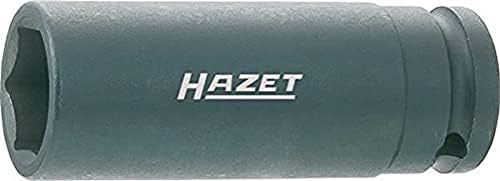Hazet 900SLG-27 Size 27 משושה 1/2 שקע השפעה ארוך מרובע