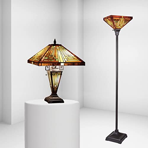 משימת קפולינה בסגנון עתיק סדרה מנורה מנורה שולחן מנורת שולחן תפאורה למנורת רצפה לחדר לימוד בחדר שינה