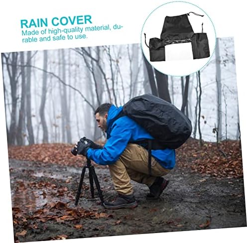 מצלמות דיגיטליות של Solustre 5 יחידות עדשות מצלמות אביזרי צילום סגורים גשם לציוד מעיל גשם שחור מגן יד