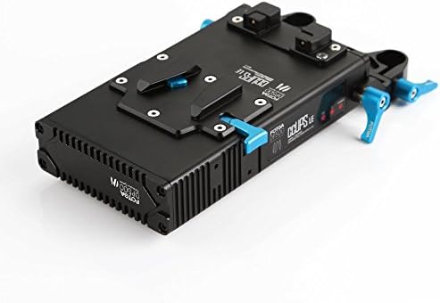 FOTGA DP500 15 ממ מסילה v צלחת סוללה ומטען של אספקת חשמל למצלמת DSLR לסוני A7/A7R/A7S A9 עבור PANASONIC
