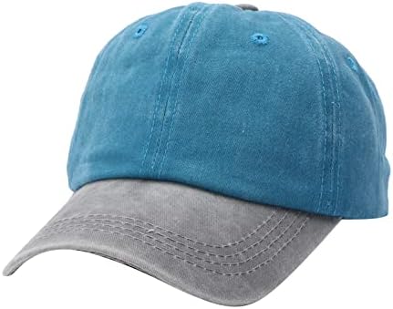 כובעי בייסבול נשים גברים כובעי אבא מתכווננים מזדמנים כובע קרם הגנה קיץ עם כובע כובע של מגן אופנה חיצוני