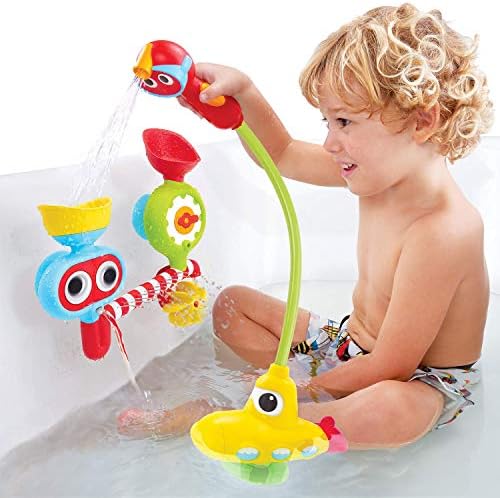 יוקידו ילדים אמבט צעצוע-צוללת תרסיס תחנת-סוללה מופעל מים משאבת עם יד מקלחת עבור שעת אמבטיה לשחק-יוצר