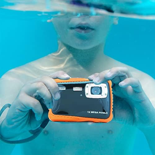 אביזרי מצלמה דיגיטלית של RVSKY ילדים אטומים למים בהגדרה גבוהה מתחת למים שחייה מצלמת מצלמה דיגיטלית