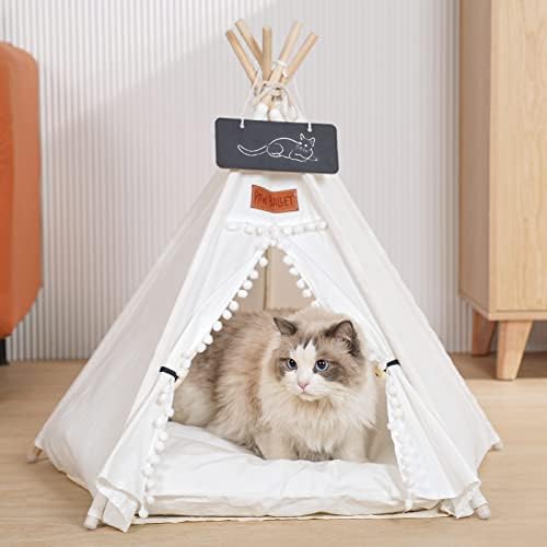 חיות מחמד טייפי, אוהל טיפי חתול נייד 24 אינץ