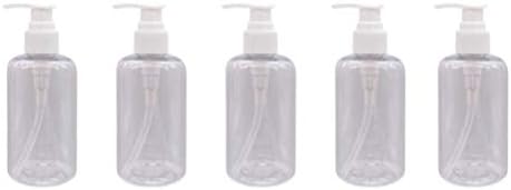 חריץ שטיפת פנים שטיפת 5 יחידות 5 יחידות לבקבוקי משאבה ריקים לבקבוקי מתקן סבון לבקבוקי מטבח אמבטיה סבון