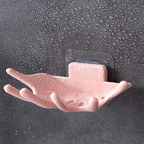 טוליפטאון מארט רב-פונקציונלי סבון מפלסטיק מחזיק מתלה מאכלים ואביזרים למקלחת/אמבטיה/מטבח