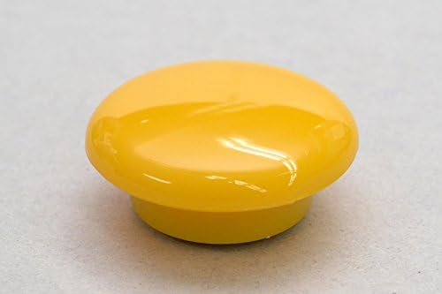 כפתורי צבע MAG-X MFCB-20-6P-Y, φ0.8 אינץ ', חבילה של 6, צהוב