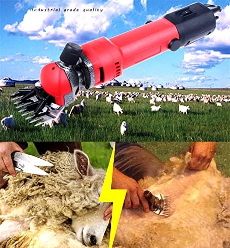 תקע אמריקאי / איחוד אירופי 220 וולט 700 ואט גוזז גז כבשים חשמלי מספריים מספריים חותך גוזז עיזים מכונות