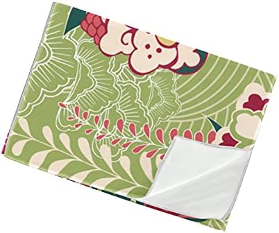 Deyya מסורתי מנוף יפני גל ירוק גל 2 חבילה מגבת קירור מיקרופייבר זיעה מגבות ספורט רך חליפה לאימון כושר