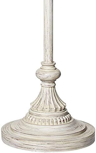 360 תאורה מסורתית בציר עלוב שיק עומד רצפת מנורת 60 גבוה עתיק לבן שטף עם טאן יוטה מחודד תוף צל דקור לסלון