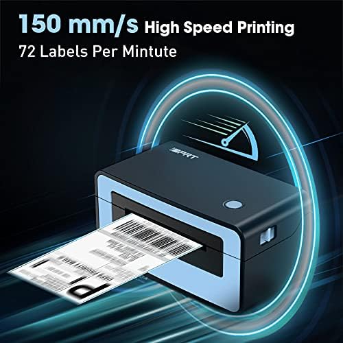 IDPRT מדפסת משלוח מדפסת משודרגת מדפסת תווית תרמית, מדפסת תווית שולחן עבודה לעסקים קטנים, יצרנית תוויות