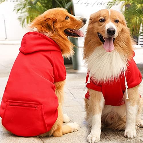 חורף חיות מחמד כלב סוודר חולצות לחיות מחמד סתיו וחורף צמר כיס סווטשירט מוצק צבע רוכסן חולצות לחיות מחמד