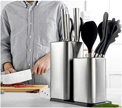 מטבח כלים נירוסטה סכין מחזיק מעמד סכין רב תכליתי שף קרמיקה קינף מחזיק בלוק מטבח בישול כלי סכין בלוק