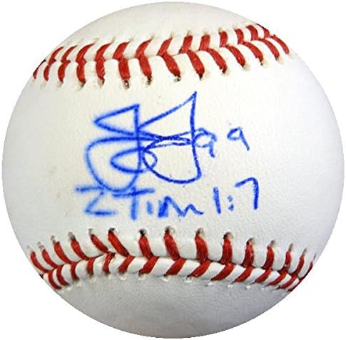 ג'יימס ג'ונס חרטה על ידי MLB בייסבול טקסס ריינג'רס MCS HOLO 42973 - NFL חתימה חתימה שונות של פריטים