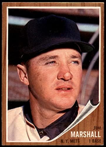 1962 Topps 337 Jim Marshall New York Mets Ex+ Mets