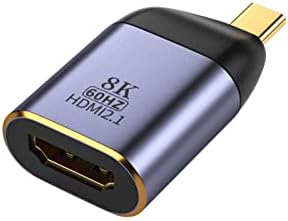חתיכת מיומן 8K 60 הרץ סוג C Converter Coffter, USB C/DP/MINI DP ל- HDMI-Compatibled Plug למחשב טלפוני