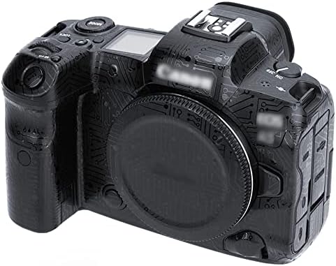 Kiorafoto אנטי-סקרט אנטי-לובש מצלמה עמדת עטיפה סרט מגן לסרט Canon EOS R5 מדבקת קישוט הגנה על גוף גוף-לוח