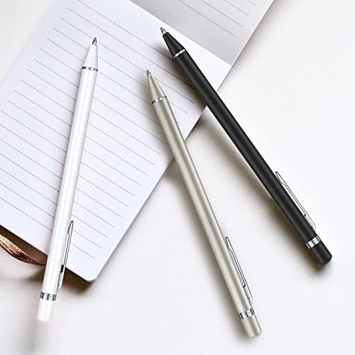 עט כדורי Chaoq, עטים מתכתיים, למתנה, עסקים, משרד, נקודה בינונית 1.0 ממ, עם 6 מילוי החלפה