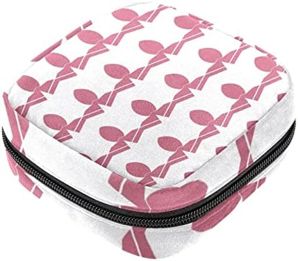 מפית סניטרית אחסון תיק, נייד לשימוש חוזר וסת כרית רוכסן שקיות, טמפון אחסון פאוץ עבור נשים בנות, מודרני