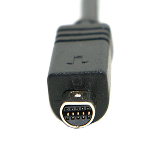 Lionx VMC-15FS 10PIN ל- USB כבל סינכרון נתונים עבור HandyCAM DCR-SX85, DCR-SX85E, DCR-SR220, DCR-SR220E,