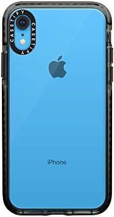 מארז ההשפעה של Casetify עבור iPhone XR - ברור שחור