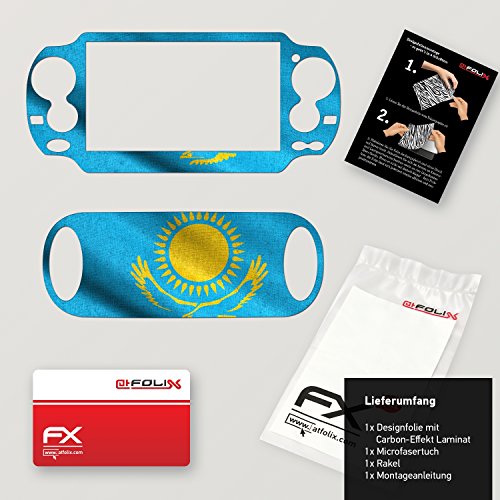 סוני פלייסטיישן ויטה עיצוב עור דגל של קזחסטן מדבקות מדבקת עבור פלייסטיישן ויטה
