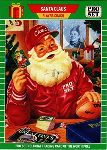 2021 Pro Set Santa Claus 1989-05 כרטיס מסחר רשמי של אלון מאסק