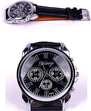 אופנה שעון גברים מתנת סט משקפי שמש מחזיק מפתחות למעלה חגורת מרובה זמן אזור שעון יד לאב גברים מתנה