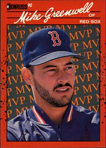 1990 דונרוס בונוס MVPS BC-17 מייק גרינוול NM-MT Red Sox