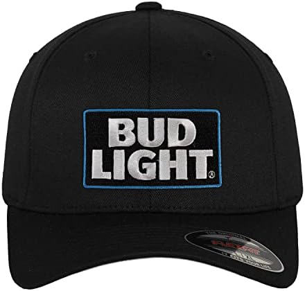 Bud Light Light Logo רשמית תיקון Flexfit Cap