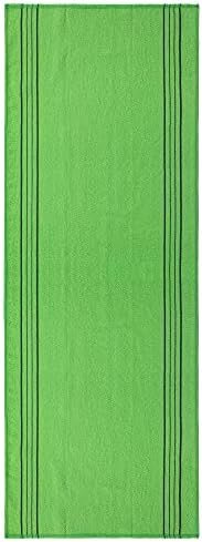 יוניון ארוך פילינג אחורי מגבת רחצה מגבת רחצה ירוק מסה עור מת 12 × 34