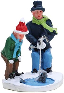 ארץ הצעצועים מיני שרף חג המולד אסיפה קישוט-כפר סצנת אביזרי-חג המולד דמויות