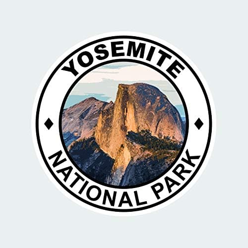 הפארק הלאומי יוסמיטי מדבקת מדבקות עצמי דבק חצי כיפת נופל גרייסייר פוינט עמק טיול מחנה 1.25& 34; רחב