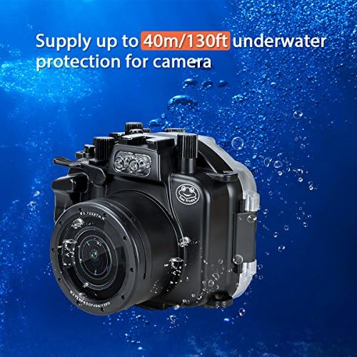 צפרדעי ים ל- EOS M5 40M/130ft דיור במצלמה מתחת למים