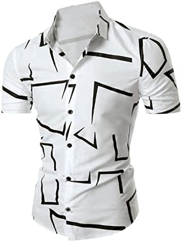 XXBR 2022 חולצות גברים חדשות, שמלת גברים דקיקים חולצות בכושר חולצות שרוול קצר חולצות עסקיות מעוצבות