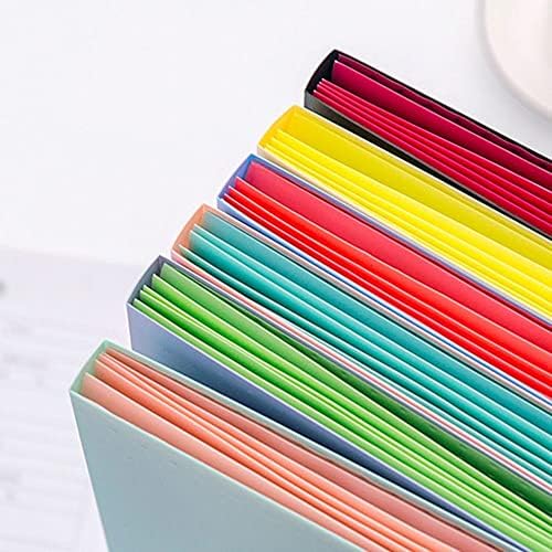 הרחבת תיקיות ארגונית ציוד משרדי אחסון כיס פלסטיק כתיבה ספר איבר תיק מבחן נייר צבעים בוהקים 4 קובץ תיקייה