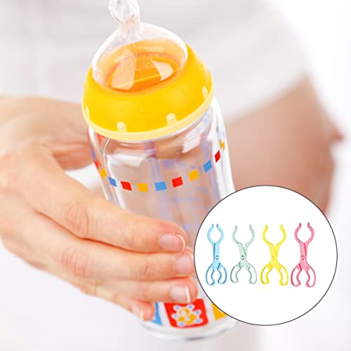 קיסאנג ' ל 12 יחידות תינוק פטמת טונג בקבוק מחזיק טונג תינוקות בקבוק טונג מלקחי תינוקות האכלה
