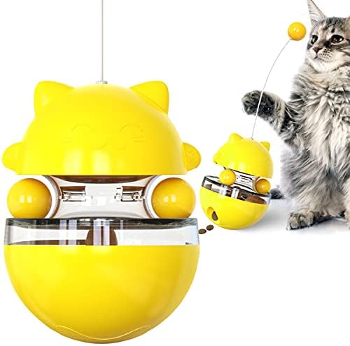 01 חתול חתלתול לטפל מתקן לטפל כדור צעצוע לחיות מחמד כוס מזון לחיות מחמד צעצועי חיות מחמד איטי מזין עבור