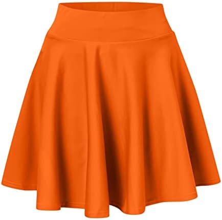 חצאיות פרחוניות לנשים אורך אורך נשים אופנה מזדמן סגנון קצר חצי חצי חצאית מוצק חצאיות קפלים