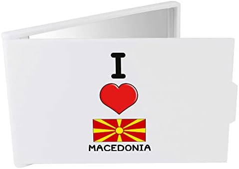 אזידה' אני אוהב את מקדוניה ' מראת איפור קומפקטית / נסיעות / כיס