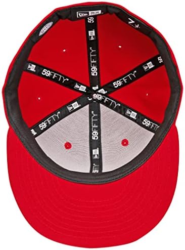 עידן חדש פלאש קלאסי לוגו 59 חמישים מצויד כובע אדום