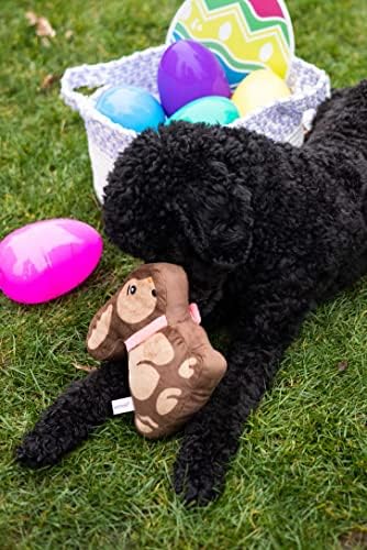 צעצוע של כלבי ארנב שוקולד של אירדה, צעצוע של פסחא פסחא צעצוע חיית מחמד, צעצוע של כלב פסחא לבעלי חיות