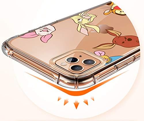קורלוגו לאייפון 11 מארז TPU, קריקטורה חמודה עיצוב קאוואי מצחיק, אופנה מגנה כיף מגניב מעצב מעצב מעוצב