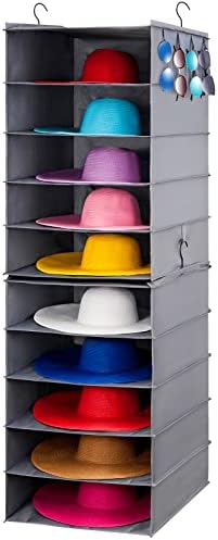 תקליטונים קיץ כובעי נשים-גדול כובע אחסון ארגונית תליית עבור ארון-אור בז ' שמש כובע ליידי נסיעות חוף